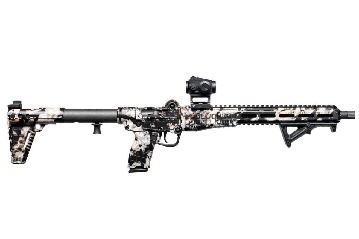 KELTEC SUB2K G3 10MM DEFENDER KRYPTEK SKYFALL GLK 15RD MAG VORTEX CROSSFIRE MAGPUL GRIP EXTRA MAG