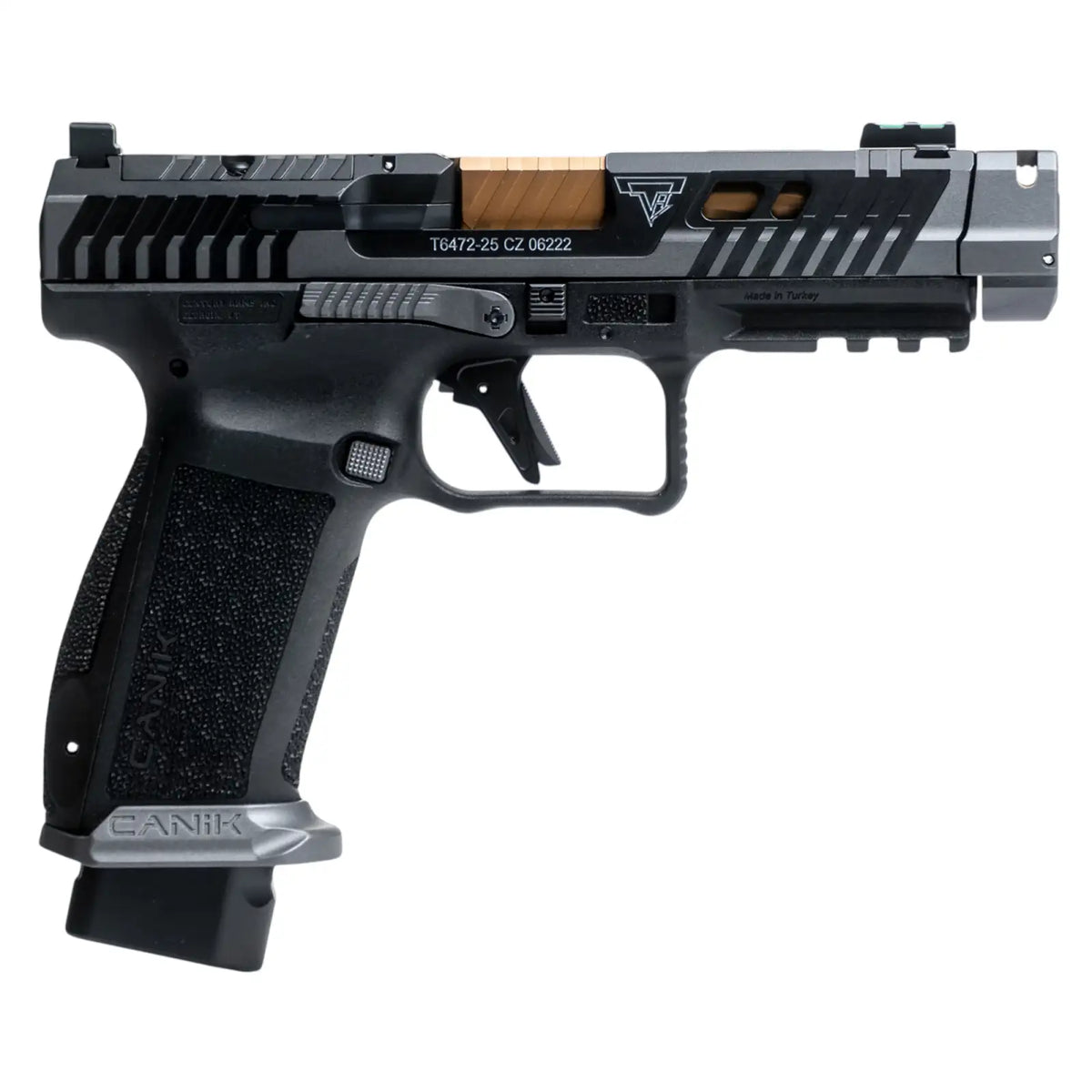 CANIK TTI COMBAT SMOKE 9MM PISTOL 4.6" 2-18RD