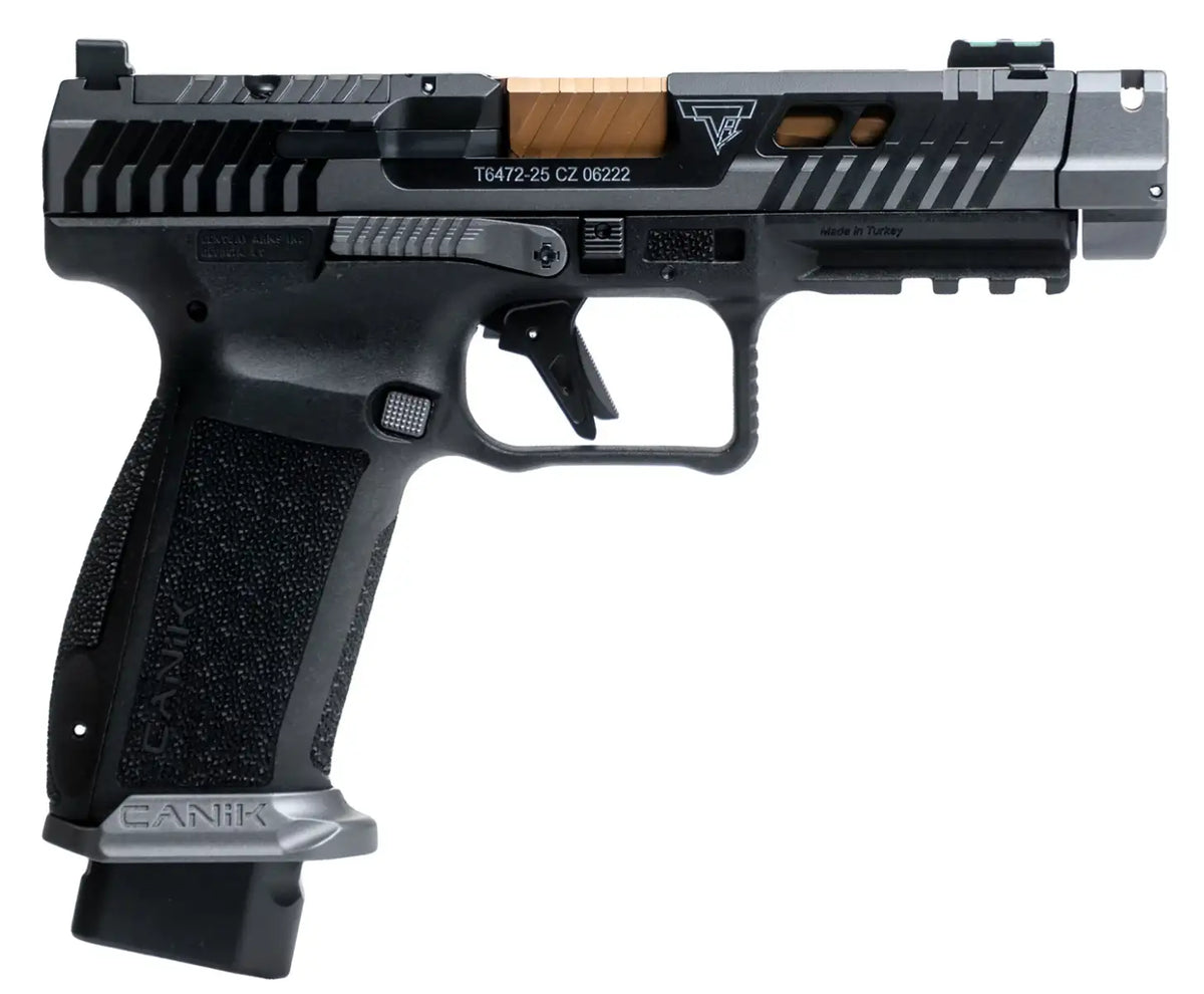 CANIK TTI COMBAT SMOKE 9MM PISTOL 4.6" 2-18RD