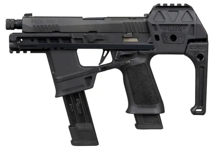 SIG SAUER P320 FLUX TACOPS 9MM 5.5" T.B. O.R., PCB, 2-30RD/ 2-21RD MAG