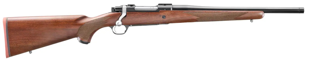 RUGER HAWKEYE HUNTER 6.5CM RIFLE 16.6" T.B. WALNUT/BLUED 4RD