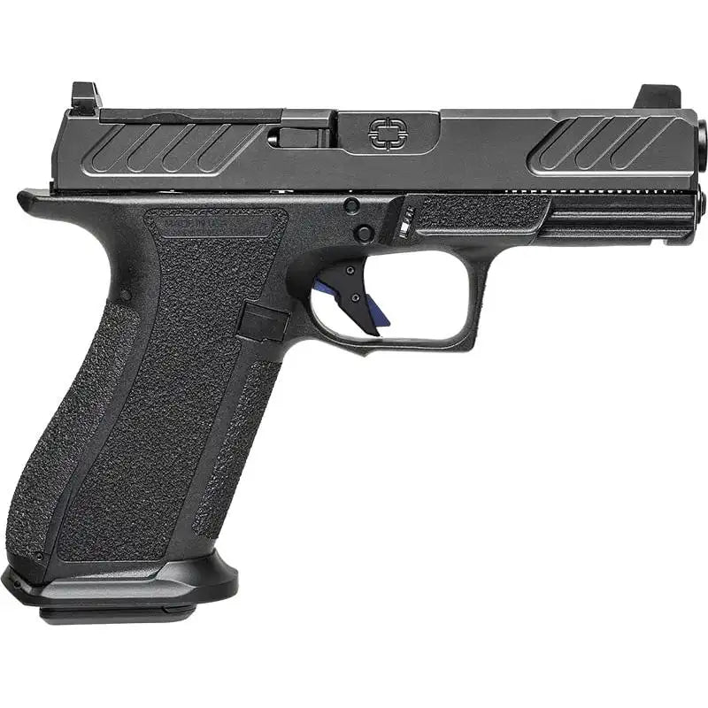 XR920, 9mm, Black Frame, LE EDITION Optic Black, Unthreaded Black, Steel Rod, Dot Front Sight