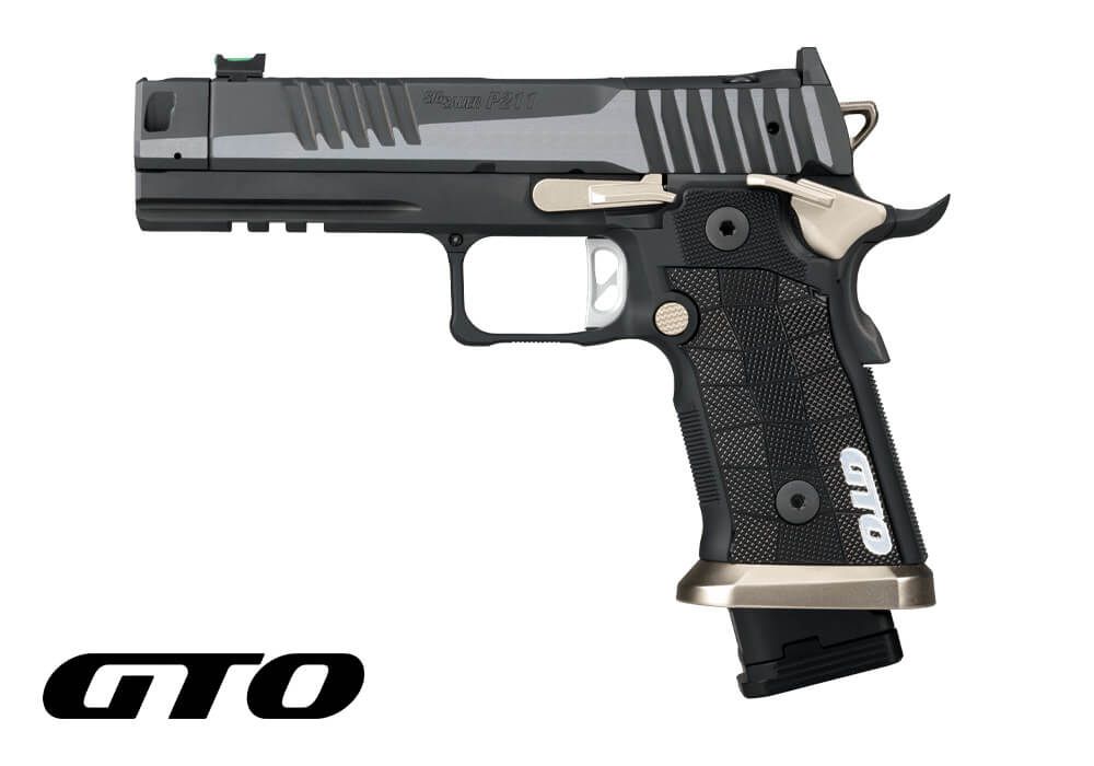 SIG SAUER P211-GTO EQUINOX 9MM PISTOL 4.4" COMP BLK 1-23RD 2-21RD MAGS