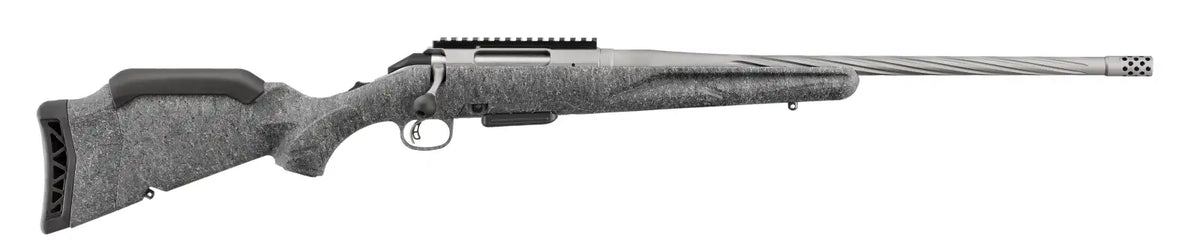RUGER AMERICAN G2 350 LEGEND 20" SPIRAL FLTD T.B. GRY SPLTR 5RD FLUSH FIT MAG