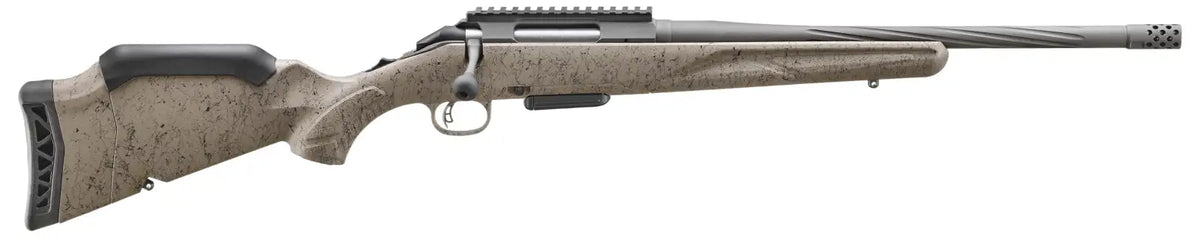 RUGER AMERICAN G2 RANCH 350 LEGEND 16.4" SPIRAL FLTD T.B. FDE SPLTR 5RD FLUSH FIT MAG