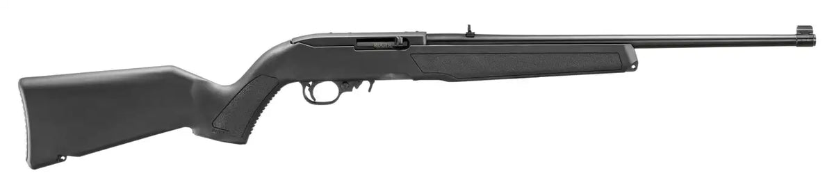 RUGER 10/22 22LR RIFLE 18.5" BLACK POLYER, MLOK SLOTS, 1-10RD MAG