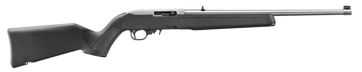 RUGER 10/22 22LR RIFLE 18.5" BLACK POLYER/STAINLESS, MLOK SLOTS, 1-10RD MAG