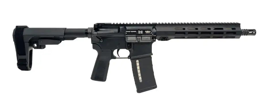 ZION Z-15 5.56 NATO Pistol 11.5in, 10.5in MLOK, SBA3, B5 Grip, 1-30rd PMAG Black