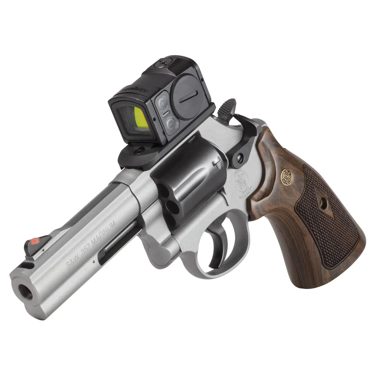 SMITH & WESSON MODEL 686 PLUS SPEC SERIES R 357MAG REVOLVER 4.12" ACRO P-2 TITANIUM, 7RD