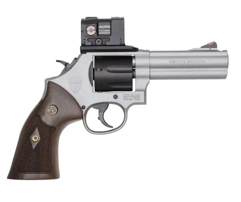 SMITH & WESSON MODEL 686 PLUS SPEC SERIES R 357MAG REVOLVER 4.12" ACRO P-2 TITANIUM, 7RD