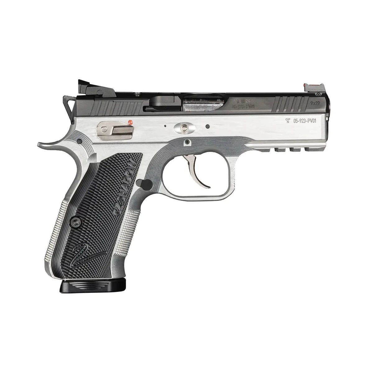 CZ SHADOW II COMPACT INDUSTRIAL SERIES 9MM PISTOL TWO-TONE 4" 2-15RD MAGS
