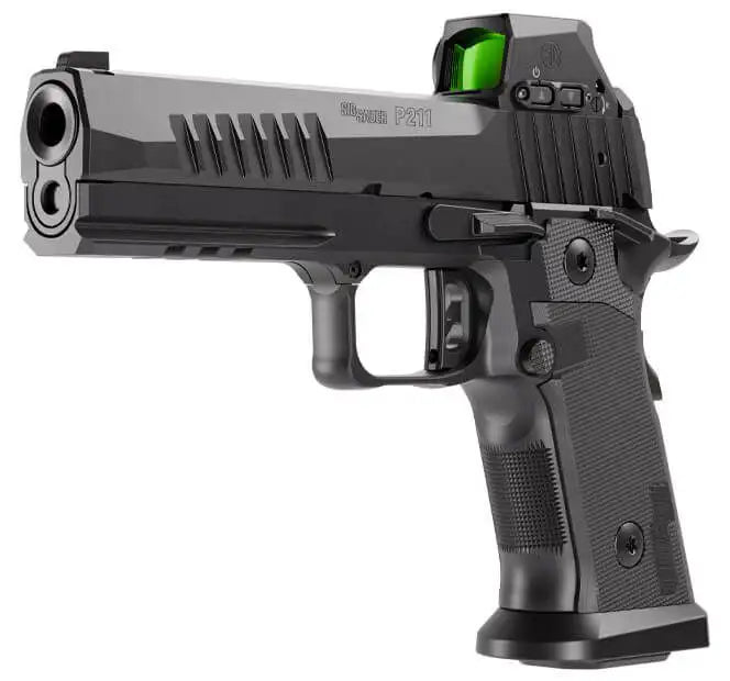 SIG SAUER P211-GT5 ROMEO X SIG LOC 9MM PISTOL 5" BLK 2-21RD, 1-17RDRD MAGS