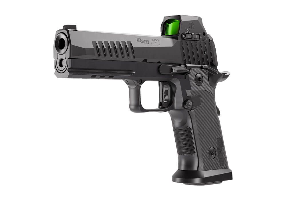 SIG SAUER P211-GT5 ROMEO X SIG LOC 9MM PISTOL 5" BLK 2-21RD, 1-17RDRD MAGS