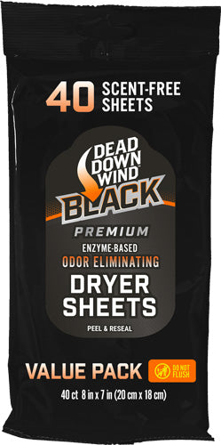 DDW BLACK PREMIUM DRYER SHEETS