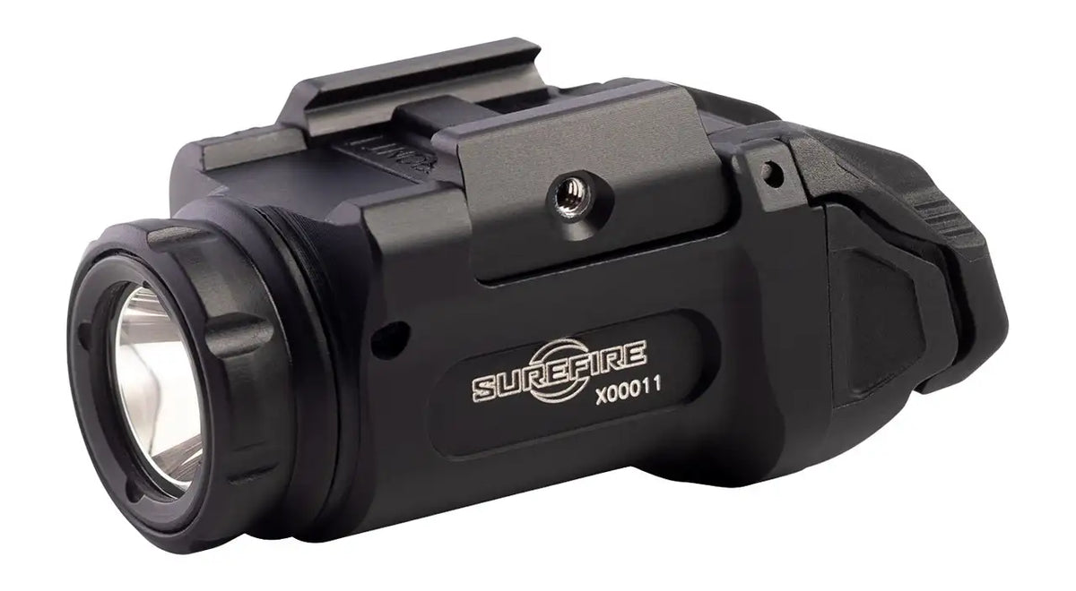 SUREFIRE SUB-COMPACT WEAPON LIGHT, 3V DUAL FUEL, SCREW MOUNT, BLACK