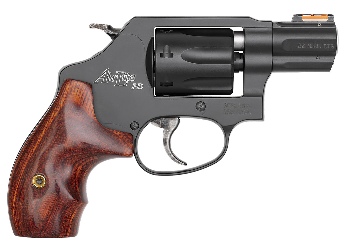 Smith & Wesson 160228 Model 351 Personal Defense 22 WMR 7 Shot 1.88" Black Stainless Steel Barrel, Black Aluminum Cylind
