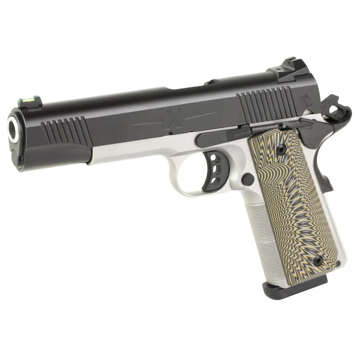 TISAS 1911 10MM 5" D10 FO, SS FRAME, 2-8RD