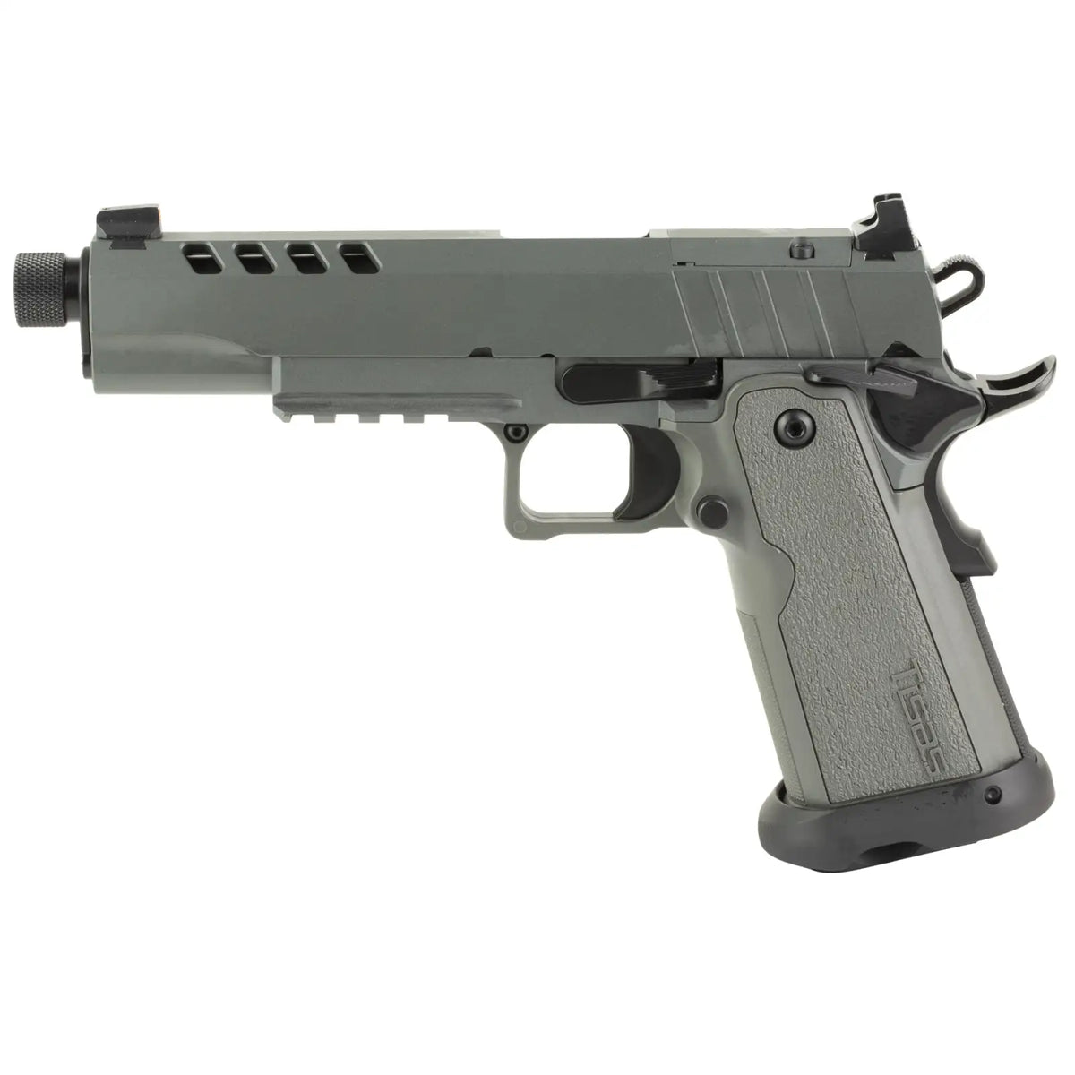 TISAS 1911 9MM 5" GREY, DS, OR, TB, 2-17RD
