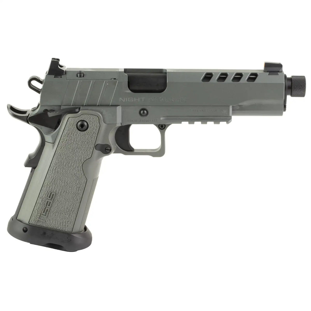 TISAS 1911 9MM 5" GREY, DS, OR, TB, 2-17RD
