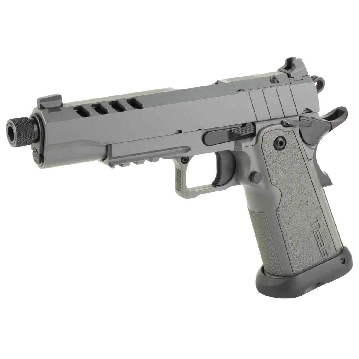 TISAS 1911 9MM 5" GREY, DS, OR, TB, 2-17RD