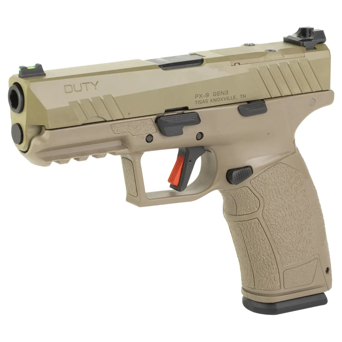 TISAS PX-9 9MM 4.1" FDE, RMR, 2-18/20RD