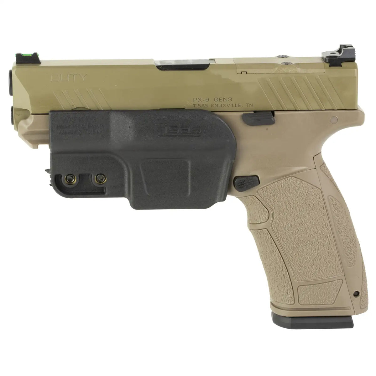 TISAS PX-9 9MM 4.1" FDE, RMR, 2-18/20RD