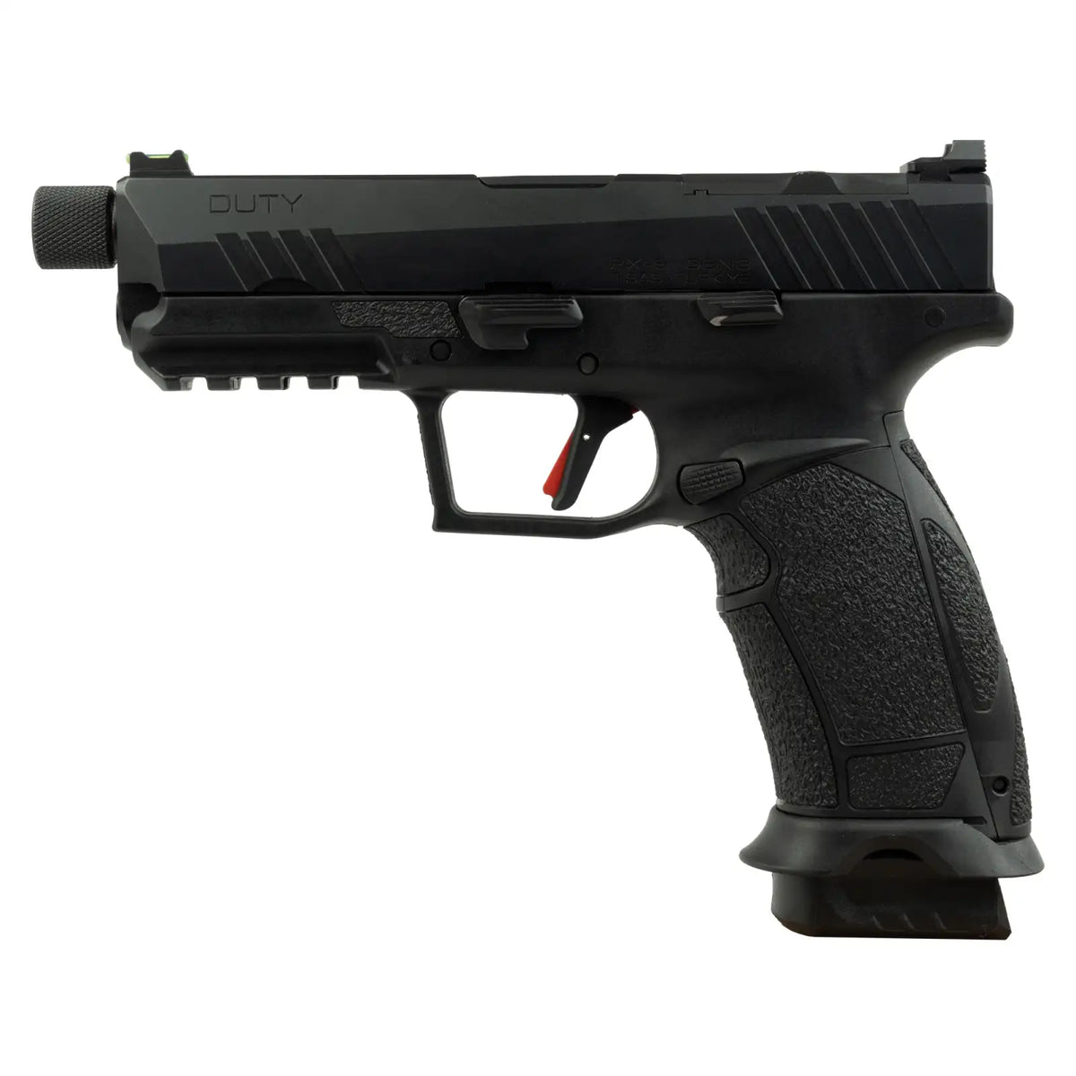 TISAS PX-9 9MM 4.6" BLACK, RMR, 2-18/20RD
