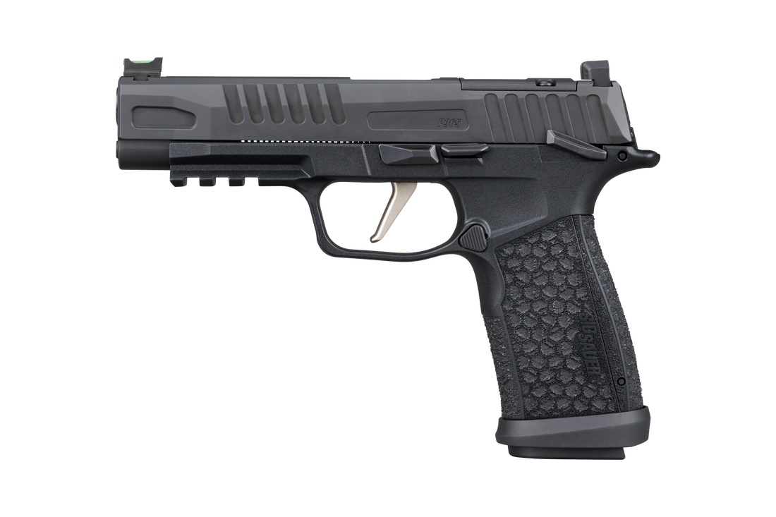 SIG SAUER P365 FUSE M.S. 9MM 4.3" BLACK O.R. 1-17RD, 2-21RD