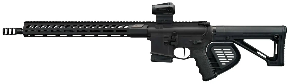 SIG SAUER M400 FORGE 5.56 RIFLE 16.5" BBL, BLACK, ROMEO MSR G2, TELESTOCK 1-10RD MAG CA COMPLIANT