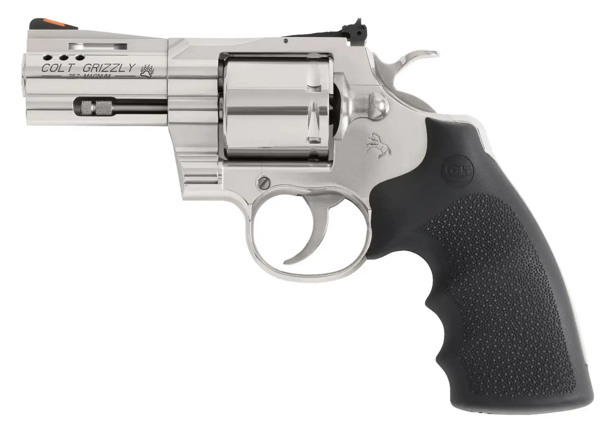 COLT GRIZZLY STAINLESS REVOLVER 357 MAG 3" 6 RD