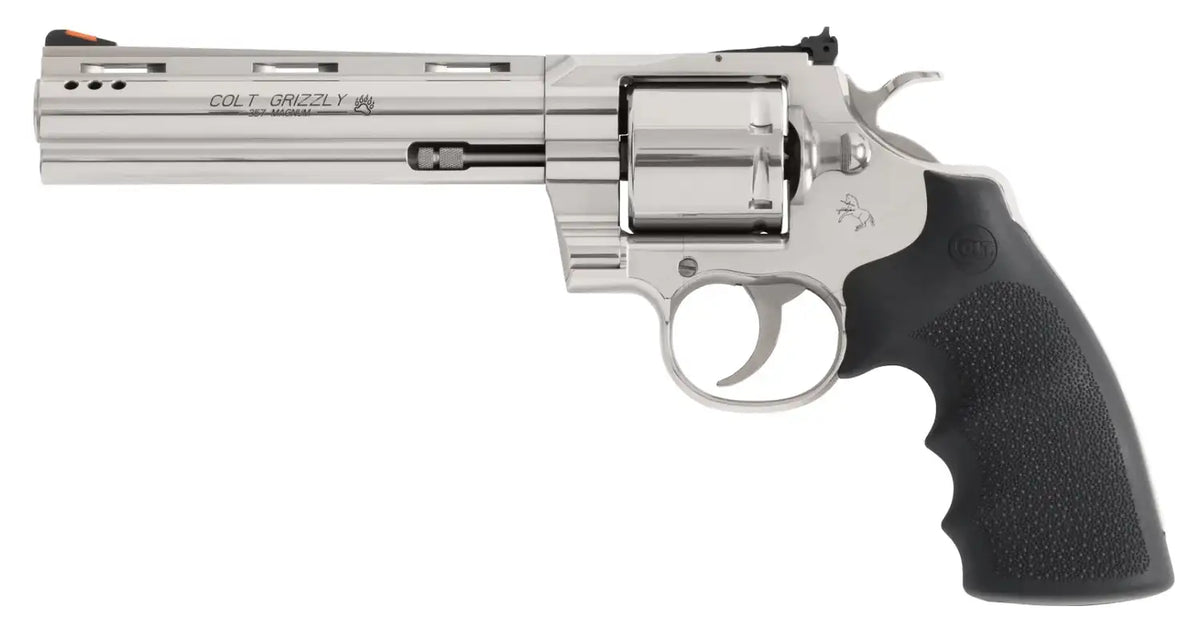 COLT GRIZZLY STAINLESS REVOLVER 357 MAG 6" 6 RD