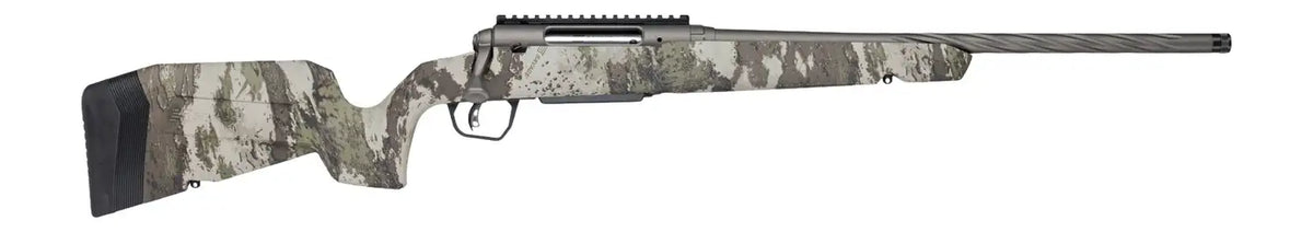 SAVAGE GEN2 AXIS II PRO 243 WIN RIFLE 20" TB WOODLAND CAMO