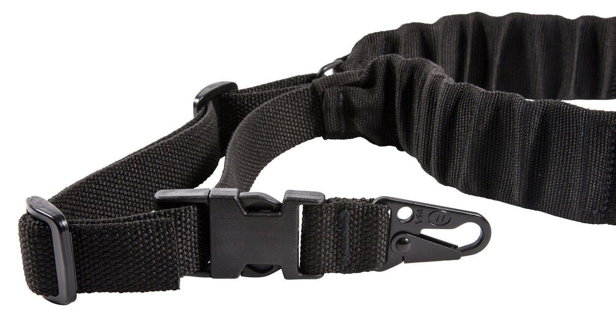 Blue Force Gear UDC200BGHKBK UDC Sling Black Cordura Padded Bungee Single-Point AR Platform