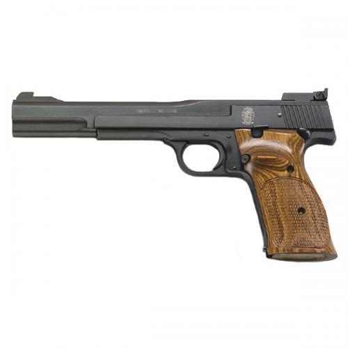 M41 22LR 7 H-BAR BLUE-WOOD GRIPS ADJ SIGHTS 10/SHOT