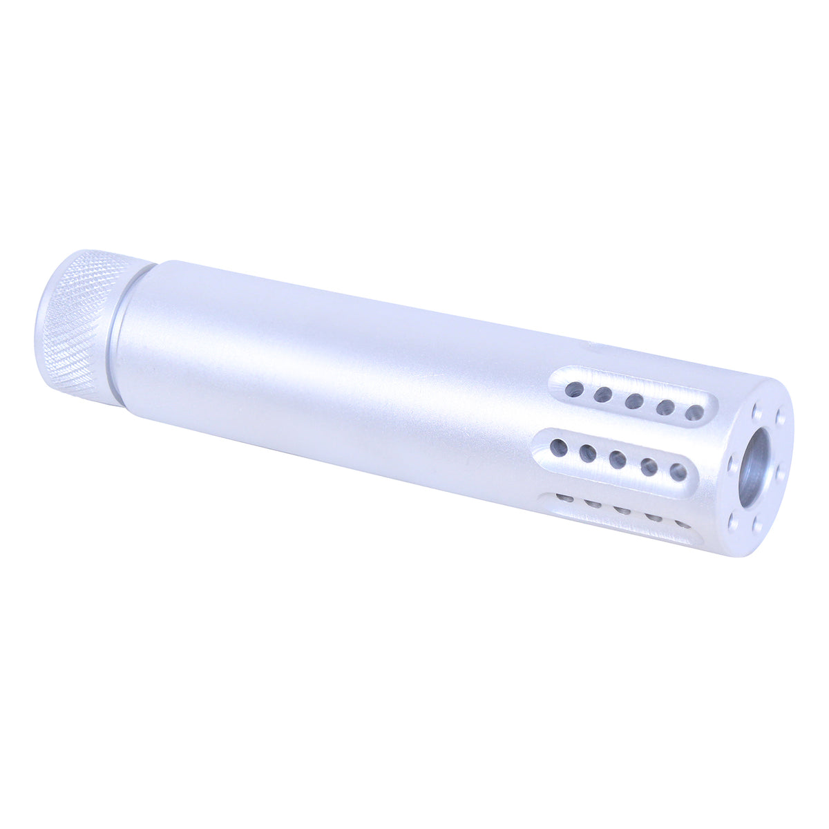 AR-15 Cal Slip Over Barrel Shroud With Multi Port Muzzle Brake