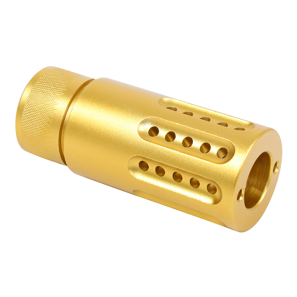 AR .308 Micro Slip Over Barrel Shroud With Multi Port Muzzle Brake (.308 Cal)