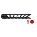 STNGR HWK XL® V2 Free Float Suppressor Ready AR-15 Handguard - M-LOK - 2 Lengths Available
