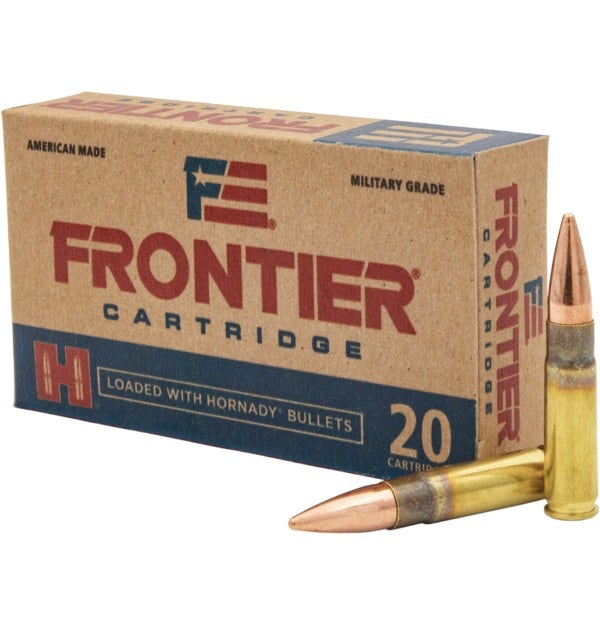 Hornady Frontier .300 AAC Blackout Ammunition 20 Rounds FMJ 125 Grain