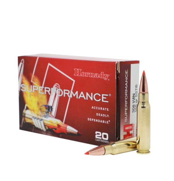 Hornady Superformance .308 Winchester Ammunition 20 Rounds SST 165 Grain
