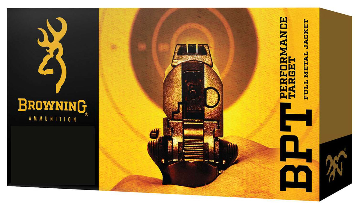 BROWNING 9MM FMJ 115 GR 100RD/BX 5BX/CS