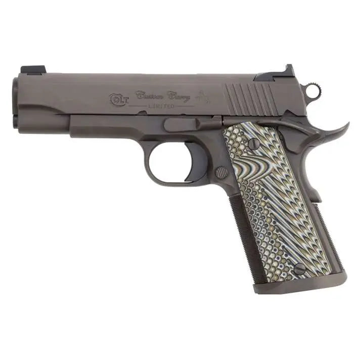 COLT 1911 CUSTOM CARRY COMMANDER 45 ACP 4.25" STAINLESS \ SMOKE DLC