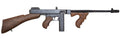 Thompson T1B14 1927A-1 Deluxe 45 ACP Caliber with 16.50" Barrel, 20+1 Capacity (Stick), Blued Metal Finish, Walnut Remov