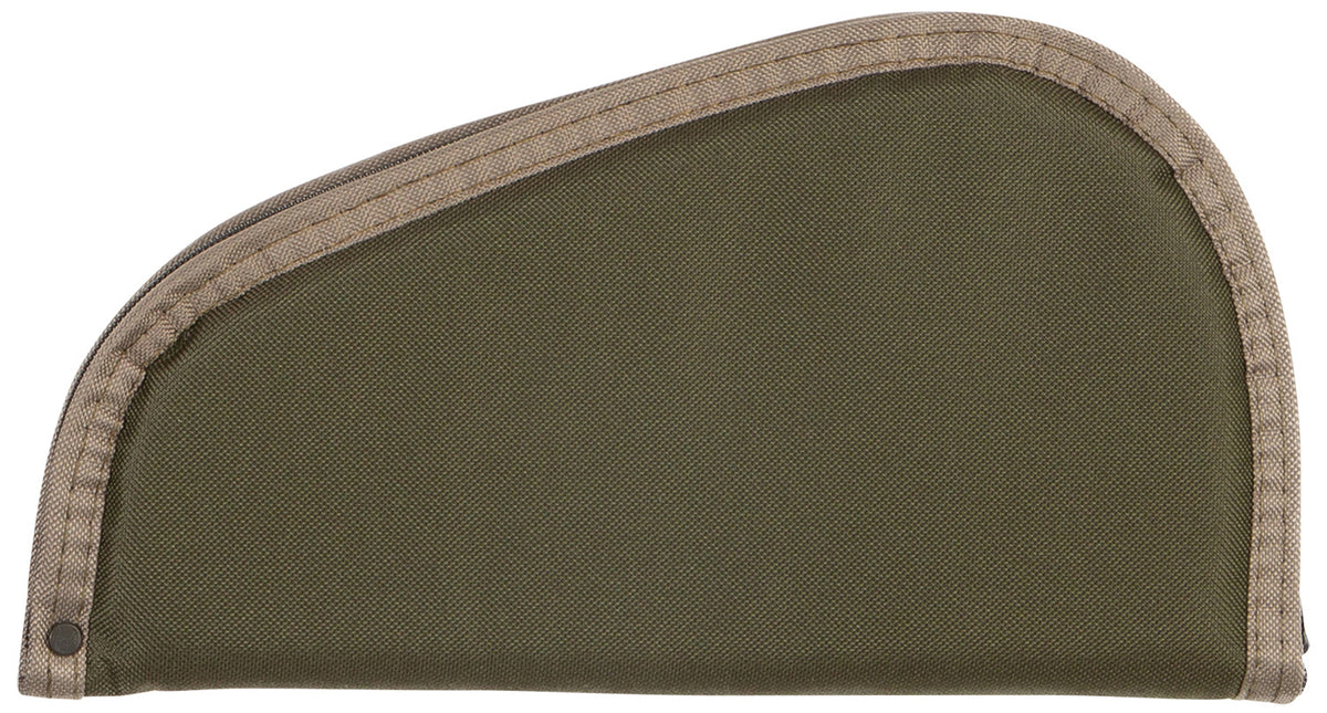 Allen 7211 Pistol Case  11" Long Green Earth Tone Holds Handgun Endura