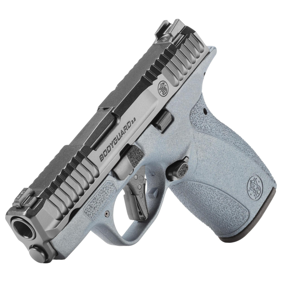 M&P Bodyguard 2.0 No Thumb Safety Blue Tit .380 Auto 2.75in 1-10&1-12rnd SF