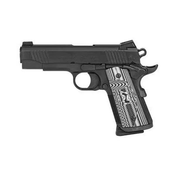 COLT 1911 CCU CONCEALED CARRY OFFICERS 9MM 4.25" ANODIZE \ BLACK DLC