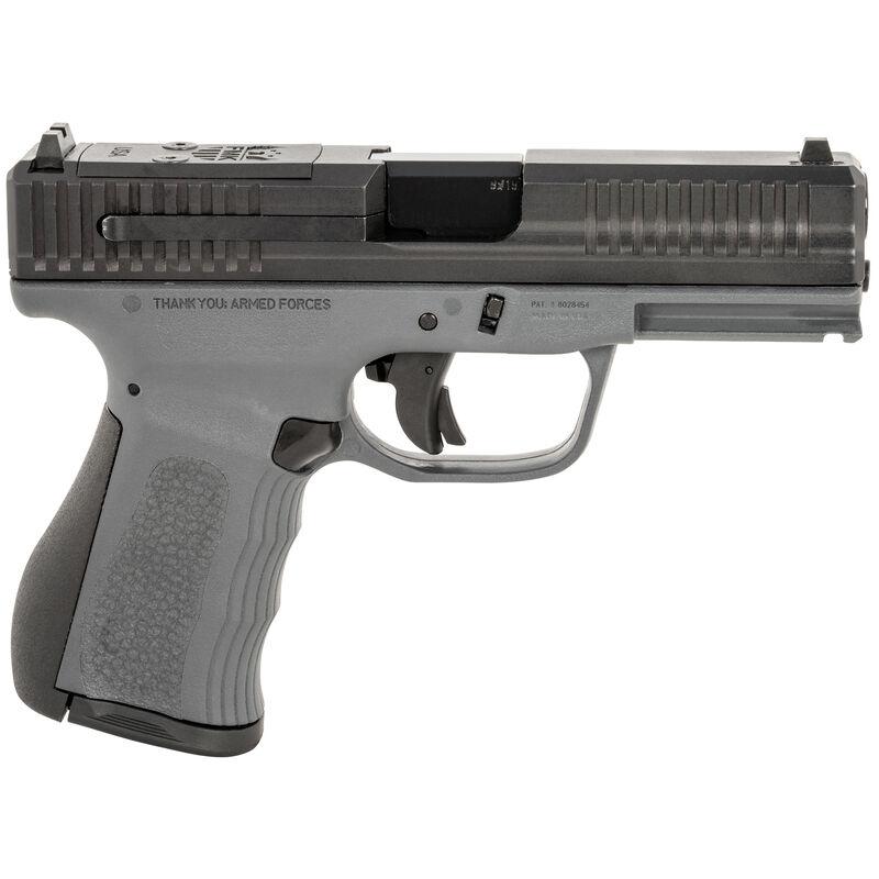 FMK MACH 9 9MM 4in BBL 804 TRIGG 1 14RD MAG OR Slide - DARK GREY