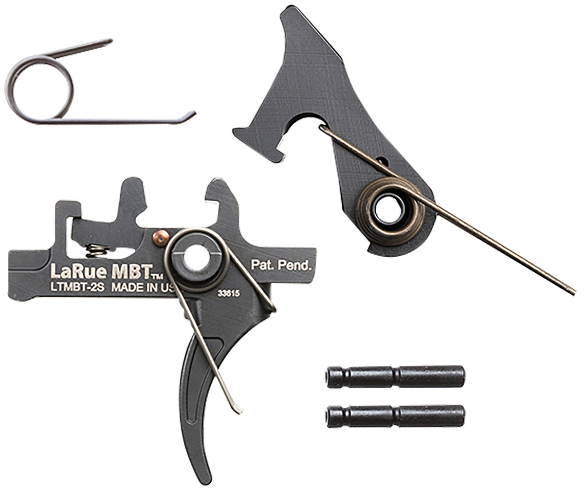 LaRue Tactical MBT-2S 4.5LB Two-Stage AR-15 Trigger - Flat or Curved