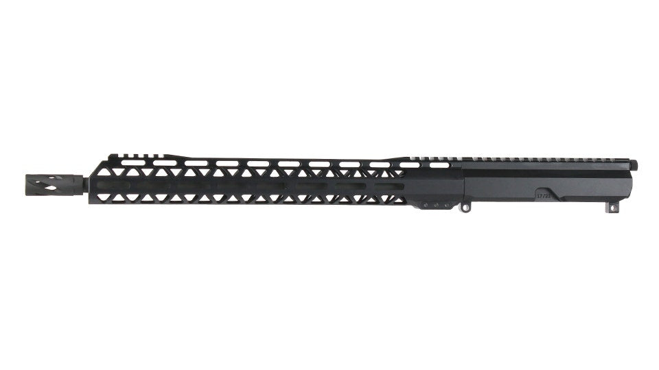 .17 HMR Side Charging Complete Upper Assembly, 16" Black Nitride Heavy Barrel, 1:9 Twist, 15" M-LOK Rail