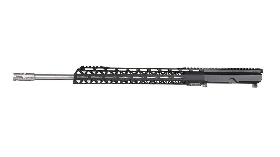 .17 HMR Side Charging Complete Upper Assembly, 20" Stainless Heavy Barrel, 1:9 Twist, 15" M-LOK Rail