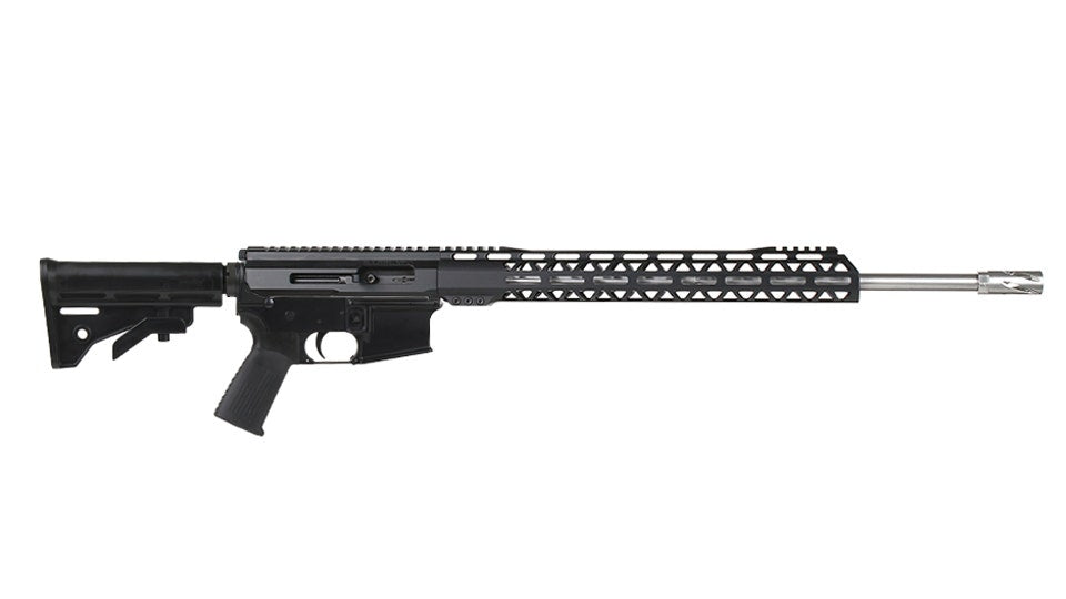 .22 Magnum Side Charging Complete Rifle, 20" Stainless Heavy Barrel, 1:16 Twist, 15" M-LOK Rail